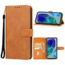 Mobigear Wallet Samsung Galaxy M55 Étui Portefeuille - Marron