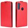 Mobigear Motorola One Fusion Plus Étui à rabat - Rouge