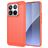Mobigear Brushed Slim Coque Xiaomi 15 Pro Coque arrière en TPU Souple - Rouge