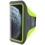 Mobiparts Comfort Fit Brassard Téléphone iPhone 11 Pro Max Brassard Coque de Sport en Neoprène - Neon Green