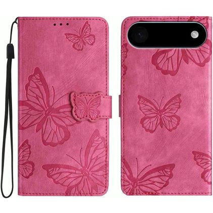 Mobigear Butterfly Housse iPhone Air Etui Porte-Monnaie - Rouge