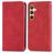 Mobigear Retro Slim Housse Samsung Galaxy S25 Plus Etui Porte-Monnaie - Rouge