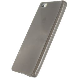 Mobilize Gelly Coque Huawei P8 Lite (2016) Coque arrière en TPU Souple - Smokey Grey