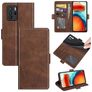 Mobigear Slim Magnet Housse POCO X3 GT Etui Porte-Monnaie - Marron