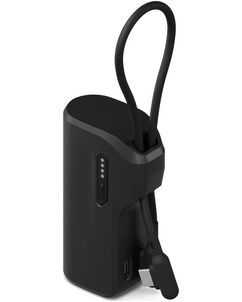 Cygnett Thumboost 5K - Batterie externe Double USB-C 5.000 mAh 20W - Noir