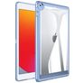 Mobigear Crystal Coque iPad 7 (2019) Coque Arrière Rigide - Transparent / Bleu