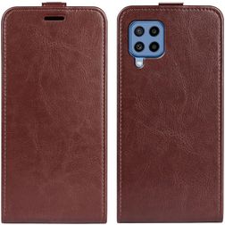 Mobigear Samsung Galaxy M22 Étui à rabat - Marron