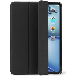 Decoded Textured Slim iPad Air 13 pouces (2024) Silicone souple Étui - Gris anthracite