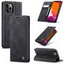 Caseme 013 Housse iPhone 12 Pro Max Etui Porte-Monnaie - Noir