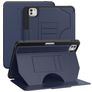 Mobigear Magnetic Folio Coque iPad Pro 11 Pouces (2025) Etui + Porte-crayon - Bleu Marin