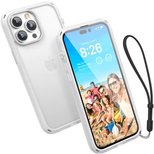 Catalyst Influence Coque Transparente iPhone 14 Pro Max Coque arrière Rigide Anti-Chocs - Transparent