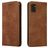 Mobigear Retro Slim Housse Samsung Galaxy S20 Plus Etui Porte-Monnaie - Marron