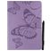Mobigear Butterfly Coque iPad 9 (2021) Etui + Porte-crayon - Violet