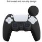 Mobigear Classic Coque Playstation 5 controller Thin Coque en Silicone Souple - Noir