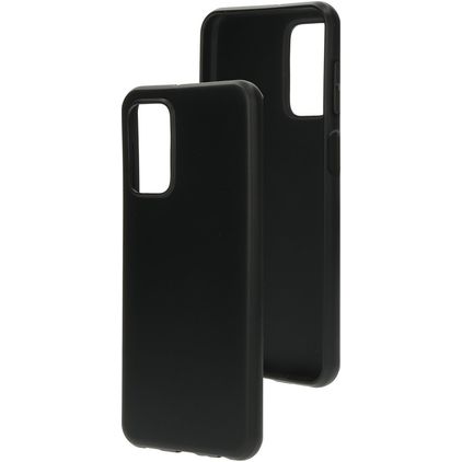 Mobiparts Classic Coque Samsung Galaxy A23 Coque arrière en TPU Souple - Matt Black