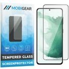 Mobigear Premium Samsung Galaxy S22 Verre trempé Protection d'écran - Compatible Coque - Noir