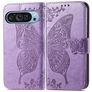 Mobigear Butterfly Google Pixel 10 Étui Portefeuille - Violet