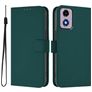Mobigear Urban Wallet Housse Motorola Moto E14 Etui Porte-Monnaie - Vert foncé