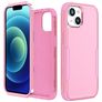 Mobigear Ultra Tough Coque iPhone 15 Coque arrière Rigide Anti-Chocs - Rose