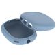 Mobigear Colors Coque Apple AirPods Max Coque en Silicone Souple - Bleu