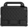 Mobigear Diamond Coque iPad 6 (2018) Coque de tablette pour enfants avec Poignée Enfants en EVA - Noir