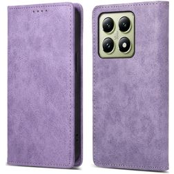 Mobigear Wallet Housse Xiaomi 14T Etui Porte-Monnaie - Violet