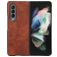 Mobigear Excellent Coque Samsung Galaxy Z Fold 4 Coque arrière Rigide - Marron
