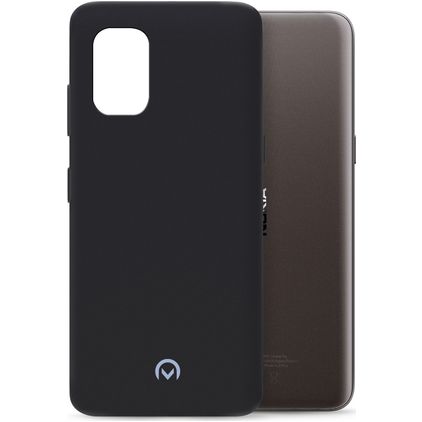 Mobilize Rubber Gelly Coque Nokia G11 Coque arrière en TPU Souple - Matt Black