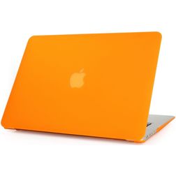Mobigear Matte MacBook Air 13 Pouces (2010-2019) Coque - Orange - Model A1369 / A1466