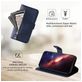 Mobigear Zipper Housse iPhone 17 Etui Porte-Monnaie - Bleu