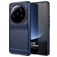 Mobigear Brushed Slim Coque Xiaomi 13 Ultra Coque arrière en TPU Souple - Bleu Marin