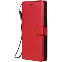 Mobigear Premium Housse Samsung Galaxy A21s Etui Porte-Monnaie - Rouge