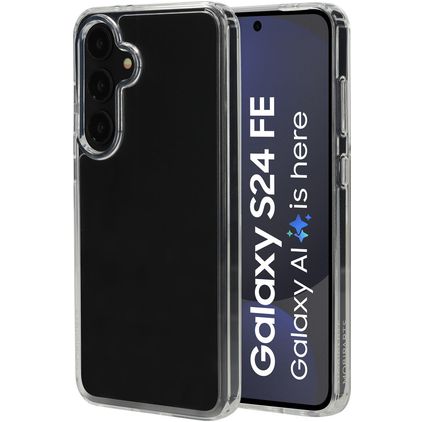 Mobiparts Classic Hardcover Coque Transparente Samsung Galaxy S24 FE Coque arrière Rigide - Transparent