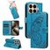 Mobigear Butterfly Xiaomi 15T Pro Étui Portefeuille - Bleu