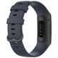 Mobigear Cross Bracelet Silicone Fitbit Charge 4 Fermeture boucle ardillon - Bleu
