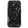 Burga Tough Coque iPhone 16 Coque arrière Rigide Anti-Chocs - Rose Gold Marble