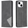 Mobigear Rhombus Slim Housse iPhone 15 Etui - Noir