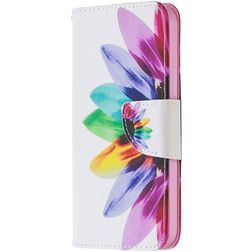 Mobigear Design Housse iPhone 12 Etui Porte-Monnaie - Tournesol