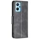 Mobigear Excellent Housse OPPO A76 Etui Porte-Monnaie - Noir