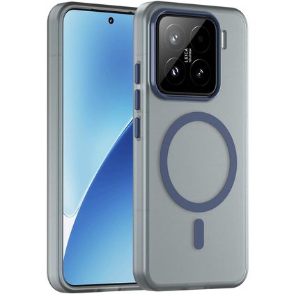 Mobigear Shockproof Coque Xiaomi 15 MagSafe Coque arrière Rigide - Dark Blue