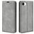 Mobigear Retro Slim Housse iPhone 17e Etui Porte-Monnaie - Gris