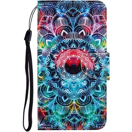 Mobigear Design Housse Xiaomi Redmi 9 Etui Porte-Monnaie - Mandala