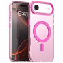 Mobigear Shockproof Coque iPhone Air MagSafe Coque arrière Rigide - Rouge