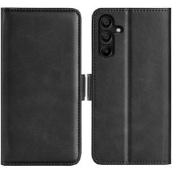 Mobigear Slim Magnet Housse Samsung Galaxy M15 Etui Porte-Monnaie - Noir