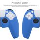 Mobigear Classic Coque Playstation 5 controller Thin Coque en Silicone Souple - Bleu