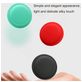 Mobigear Sticky Disc Coque Apple AirTag Coque en Silicone Souple - Rose