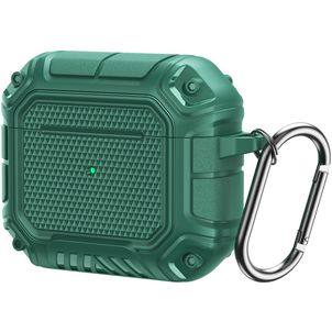 Mobigear Armor Coque Apple AirPods 3 Coque en Silicone Souple - Vert