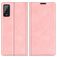 Mobigear Retro Slim Wiko Power U20 Étui Portefeuille - Rose