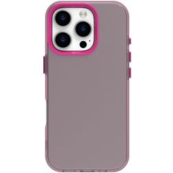 Mobigear Crystal Coque iPhone 16 Pro Max Coque arrière Rigide - Rouge