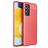 Mobigear Luxury Coque Samsung Galaxy A82 5G Coque arrière en TPU Souple - Rouge